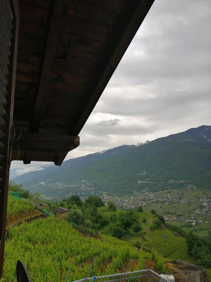 Casa Vacanze La Ca Del Cunfec Sondrio Ngoại thất bức ảnh
