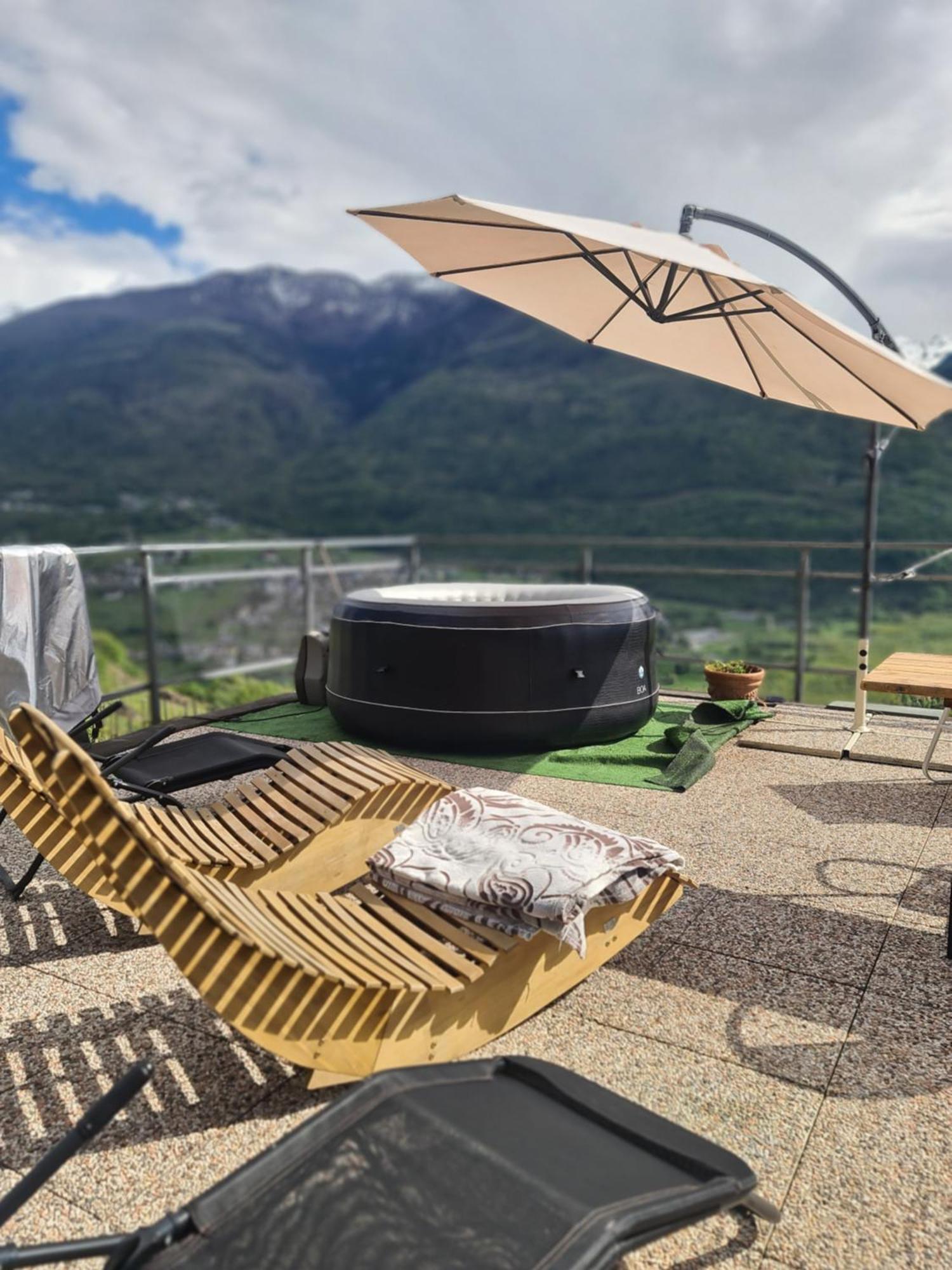 Casa Vacanze La Ca Del Cunfec Sondrio Ngoại thất bức ảnh